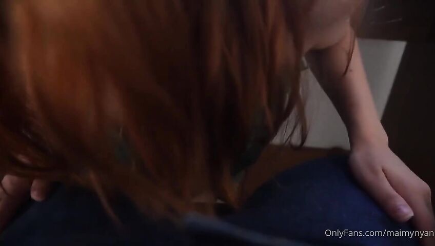 Maimy ASMR Pov Licking Your Cock