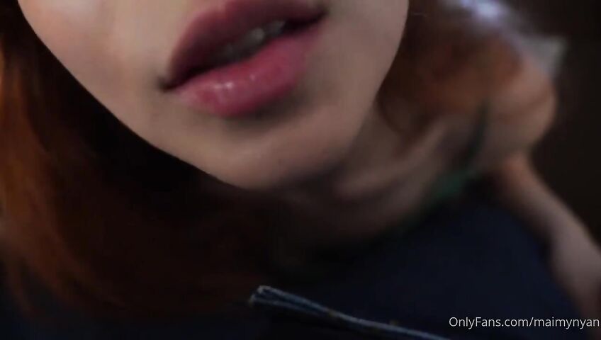 Maimy ASMR Pov Licking Your Cock