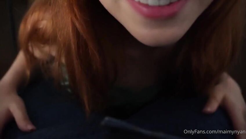 Maimy ASMR Pov Licking Your Cock