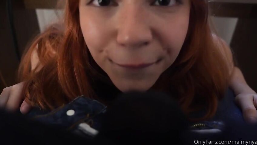 Maimy ASMR Pov Licking Your Cock