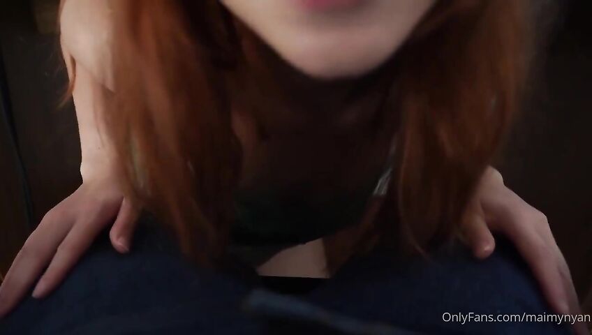 Maimy ASMR Pov Licking Your Cock