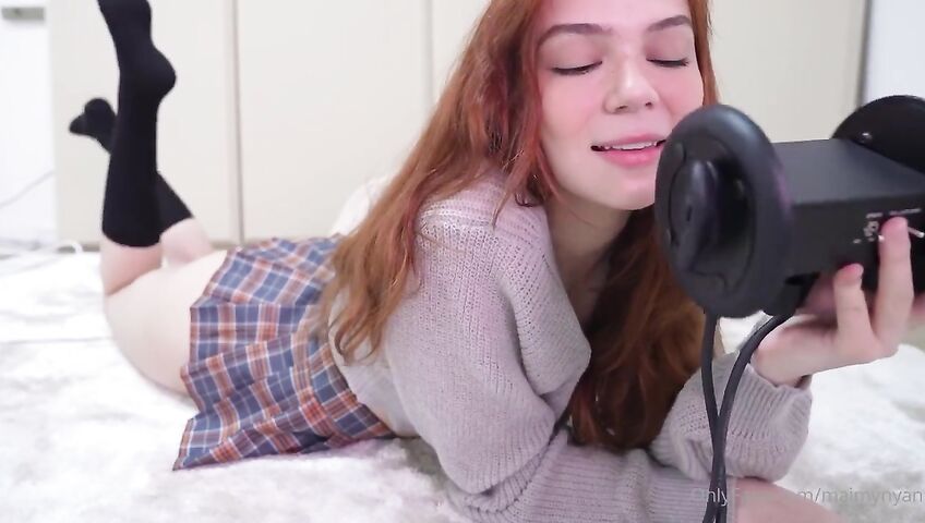 Maimy ASMR Pussy Rubbing And Ear Licking A1