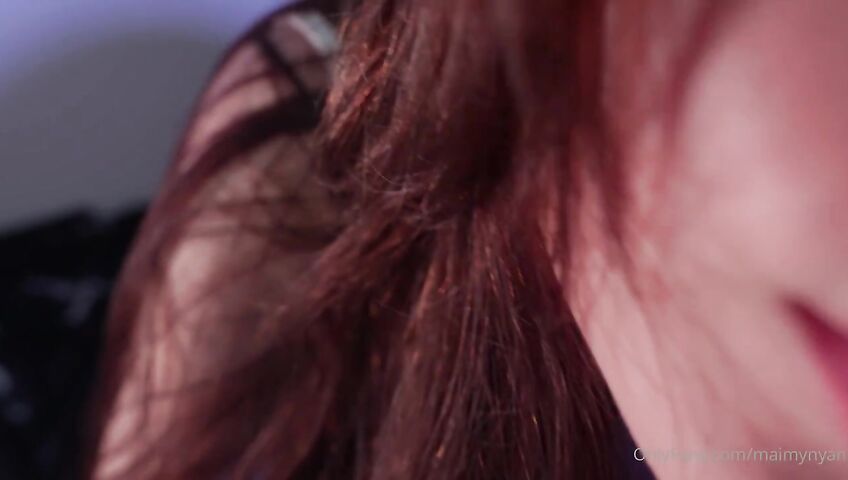 Maimy ASMR Rubbing Pussy Through Panties Casual Lil Video A1fg