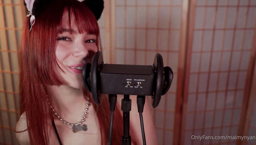 Maimynyan ASMR Cat Ear Lickings