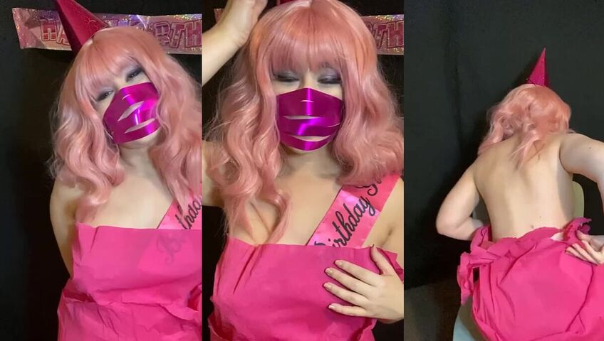 Masked ASMR Birthday Girl Private