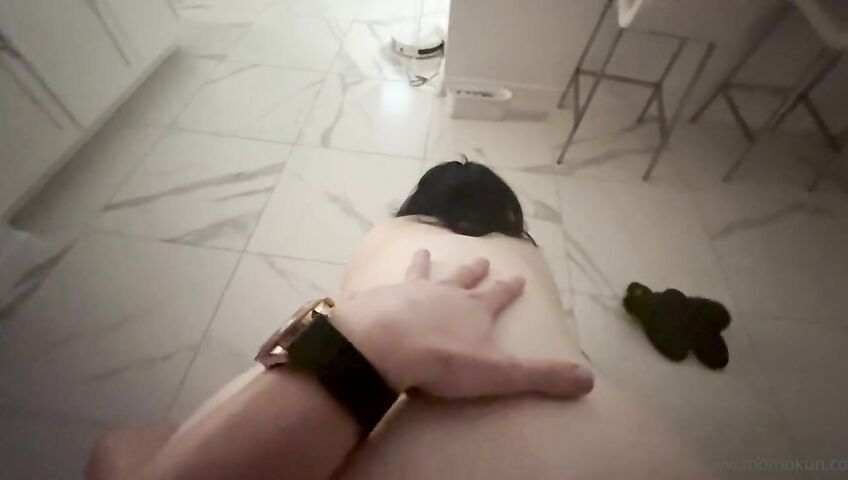 Momokun Nude Standing Fuck A