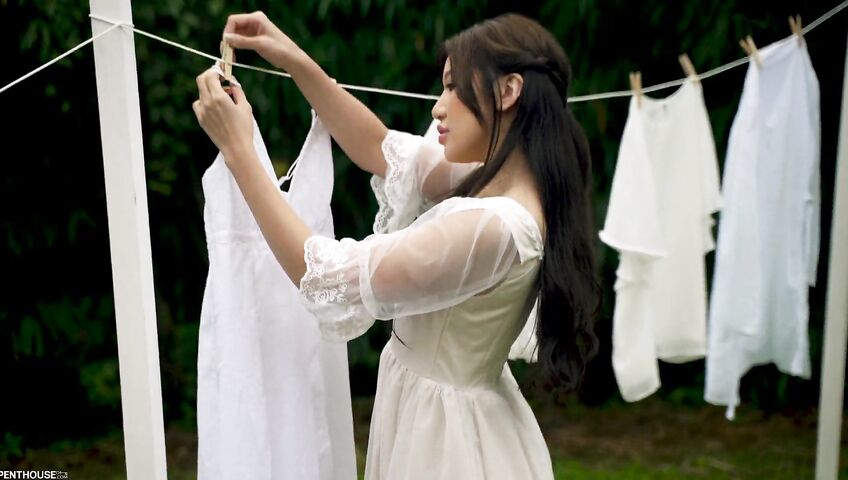 Ms Puiyi Nude Outdoor Photoshoot Cdef