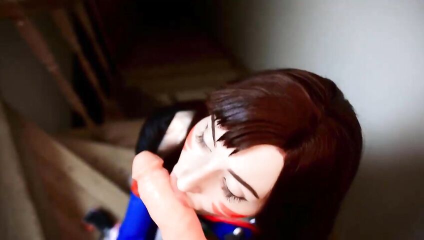 Mykinkydope Deepthroat Blowjob D Va Cosplay Video