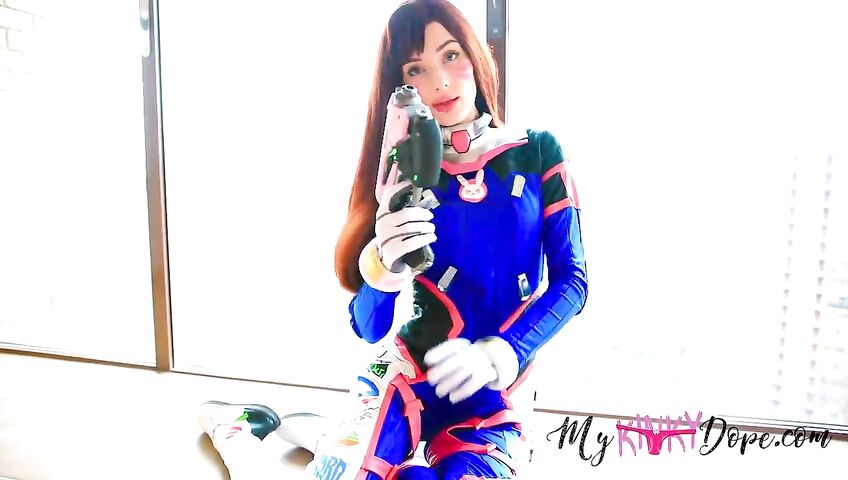 Mykinkydope Dva Overwatch Cosplay Handjob Footjob Joi Video