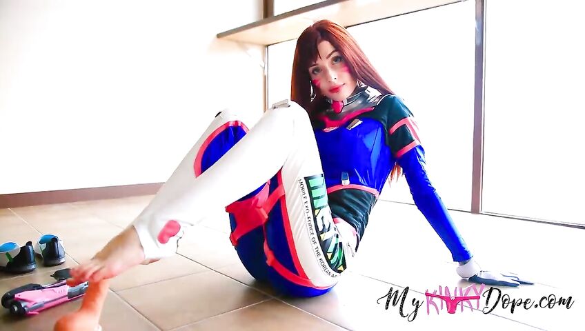 Mykinkydope Dva Overwatch Cosplay Handjob Footjob Joi Video