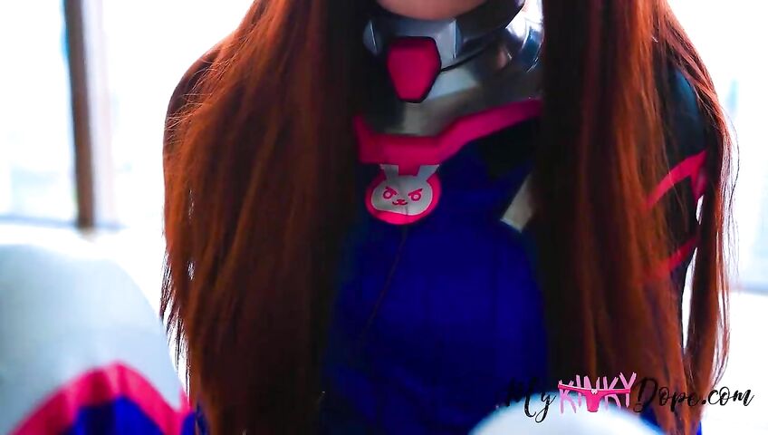 Mykinkydope Dva Overwatch Cosplay Handjob Footjob Joi Video