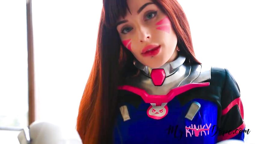 Mykinkydope Dva Overwatch Cosplay Handjob Footjob Joi Video