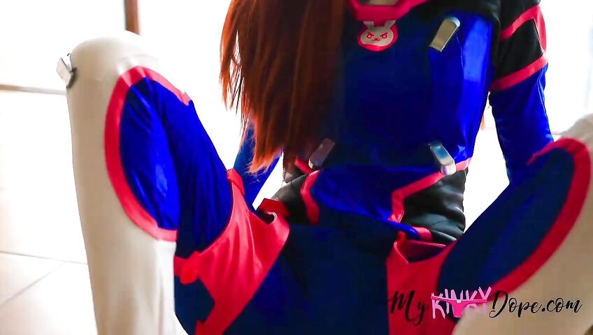 Mykinkydope Dva Overwatch Cosplay Handjob Footjob Joi Video