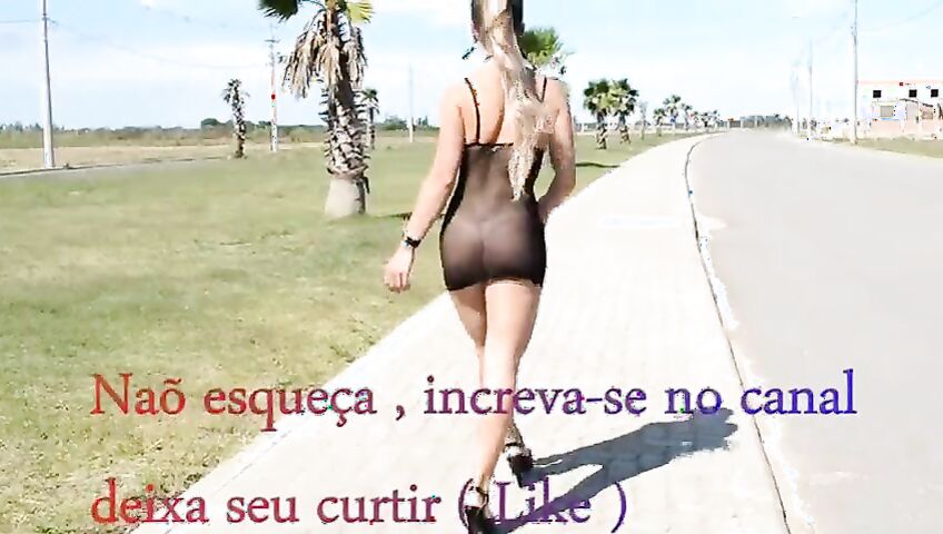 Nanda Bibelo Nude Public Try On Video