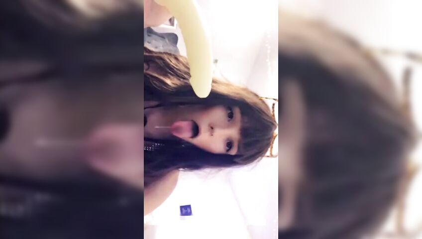 Peachtot Nude Dildo Masturbation Snapchat