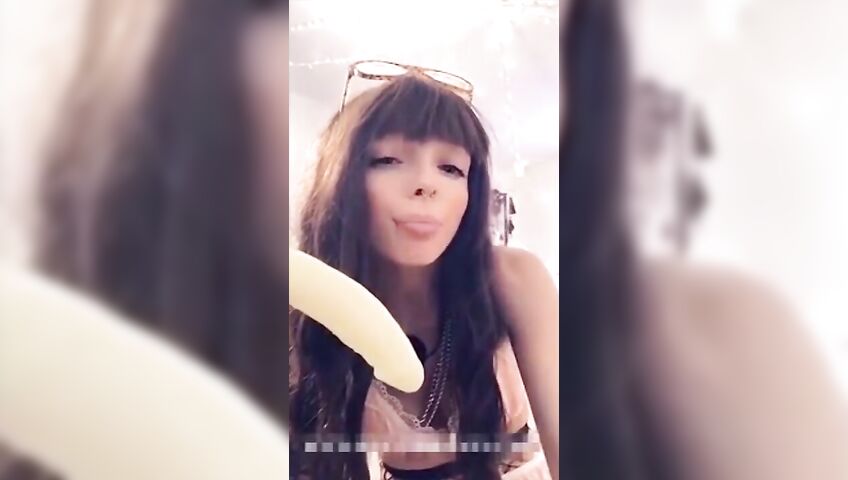 Peachtot Nude Dildo Masturbation Snapchat