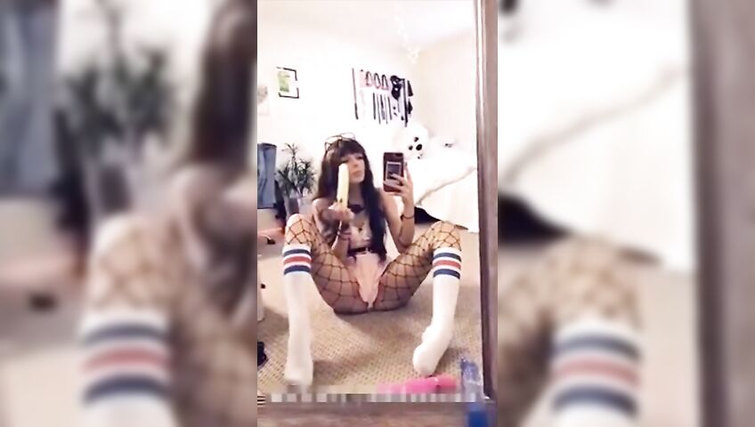 Peachtot Nude Dildo Masturbation Snapchat