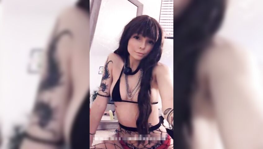 Peachtot Nude Dildo Masturbation Snapchat