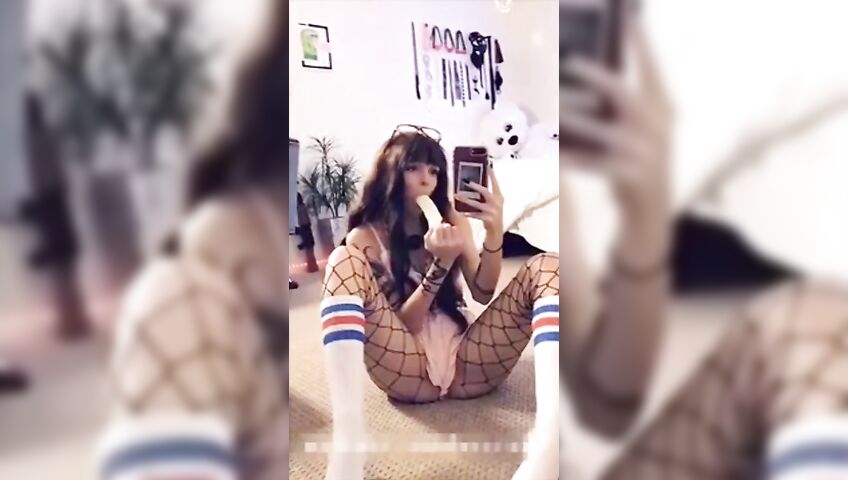 Peachtot Nude Dildo Masturbation Snapchat