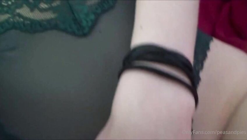 Peas And Pies Fingering Through Lingerie