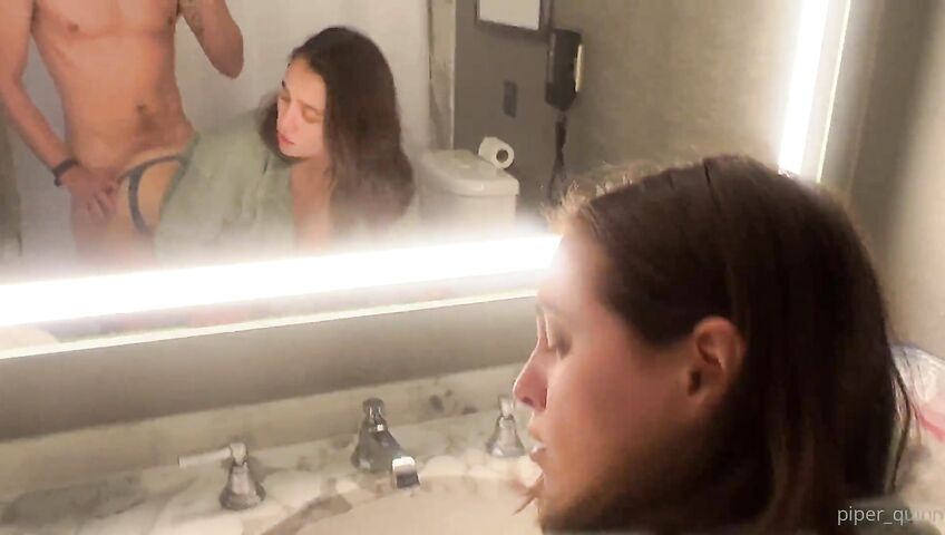 Piper Quinn Nude Bathroom Sex Tape PPV Cd