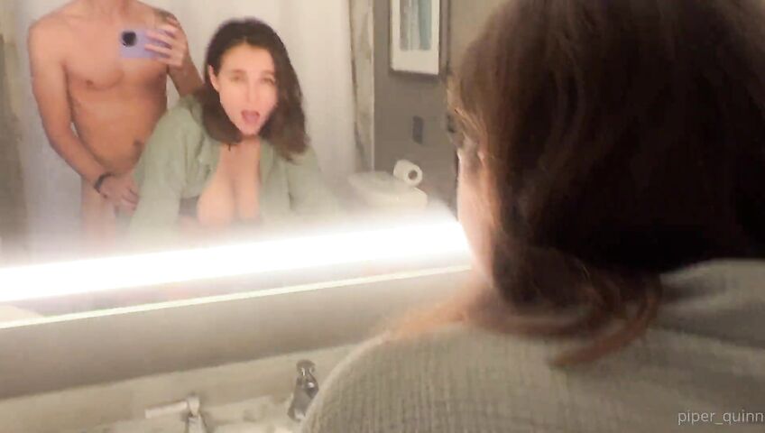 Piper Quinn Nude Bathroom Sex Tape PPV Cd