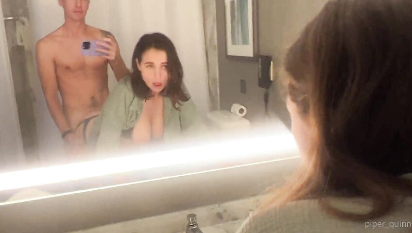 Piper Quinn Nude Bathroom Sex Tape PPV Cd