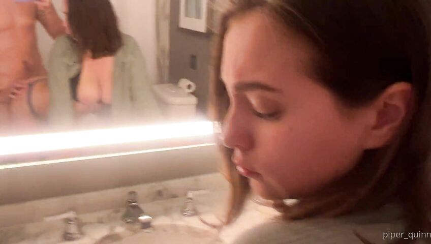 Piper Quinn Nude Bathroom Sex Tape PPV Cd