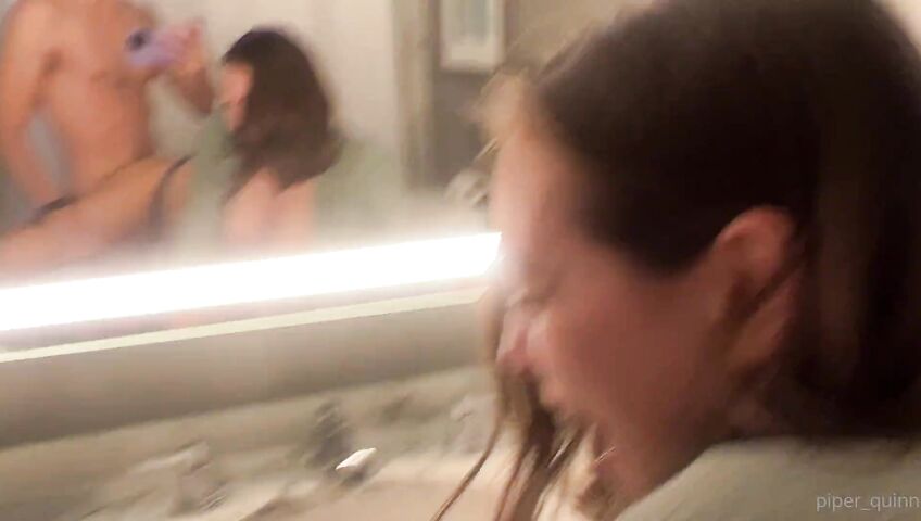 Piper Quinn Nude Bathroom Sex Tape PPV Cd