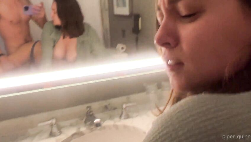 Piper Quinn Nude Bathroom Sex Tape PPV Cd