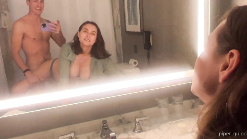 Piper Quinn Nude Bathroom Sex Tape PPV Cd