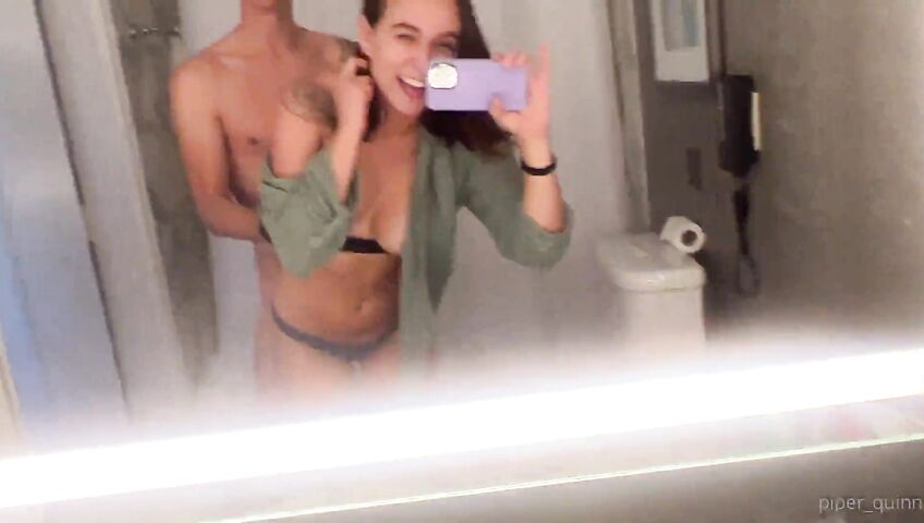 Piper Quinn Nude Bathroom Sex Tape PPV Cd