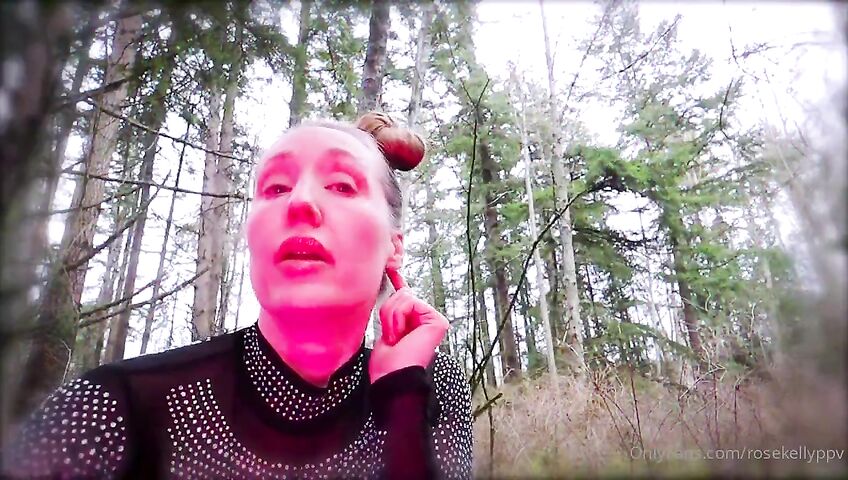 Rose Kelly Nude Double Dildo Masturbation