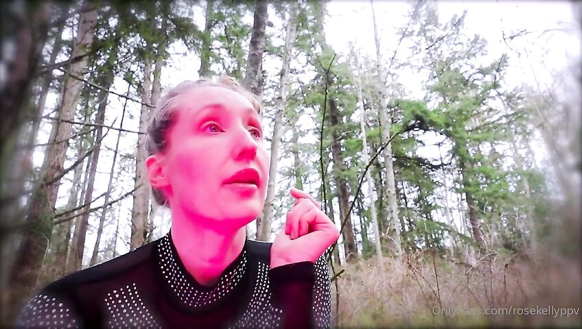 Rose Kelly Nude Double Dildo Masturbation