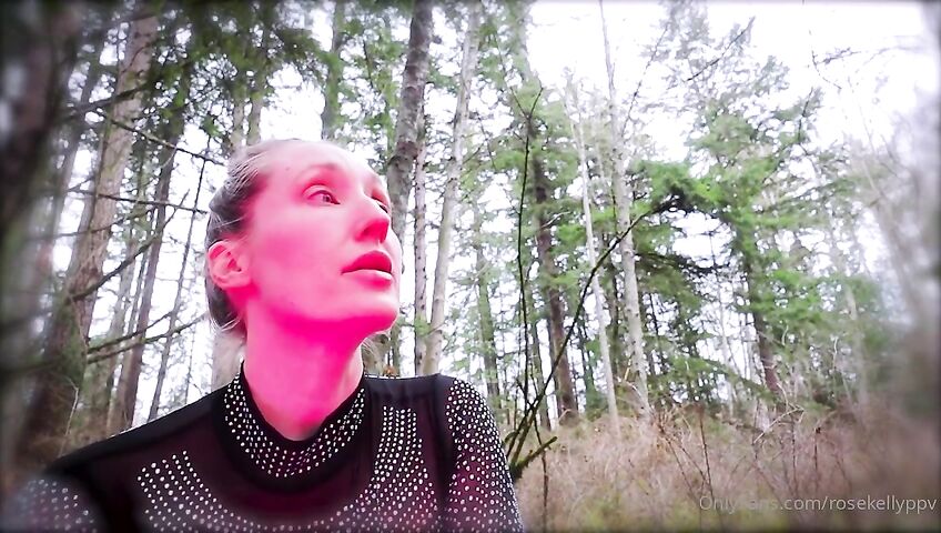 Rose Kelly Nude Double Dildo Masturbation