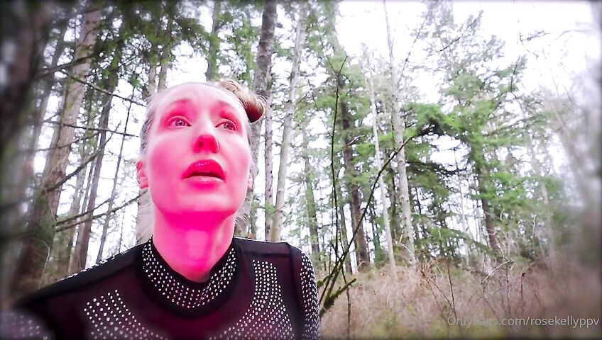 Rose Kelly Nude Double Dildo Masturbation