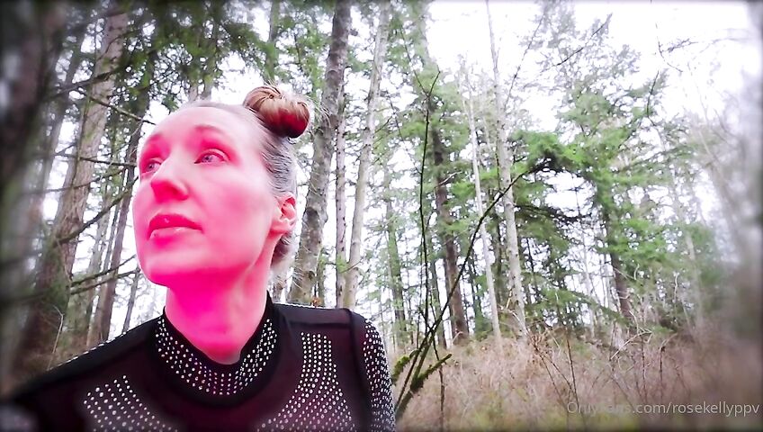 Rose Kelly Nude Double Dildo Masturbation