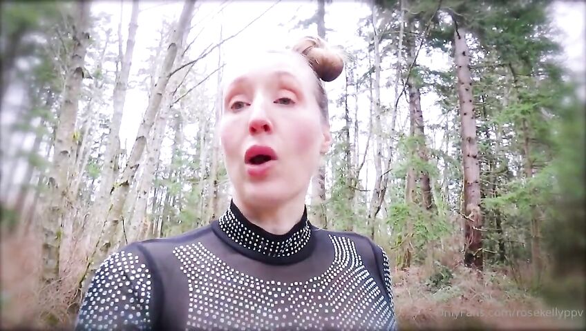 Rose Kelly Nude Double Dildo Masturbation