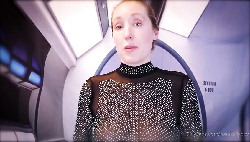 Rose Kelly Nude Double Dildo Masturbation