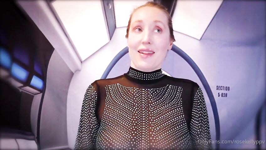 Rose Kelly Nude Double Dildo Masturbation