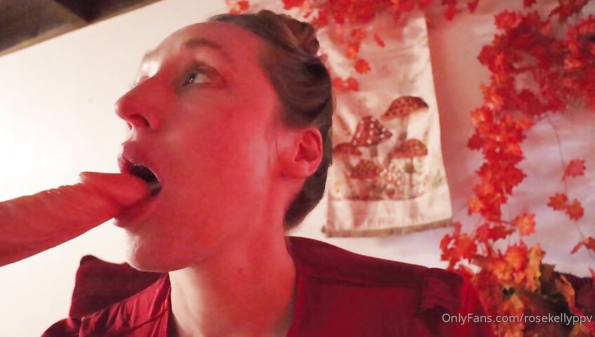 Rose Kelly Titty Fuck Dildo Blowjob PPV