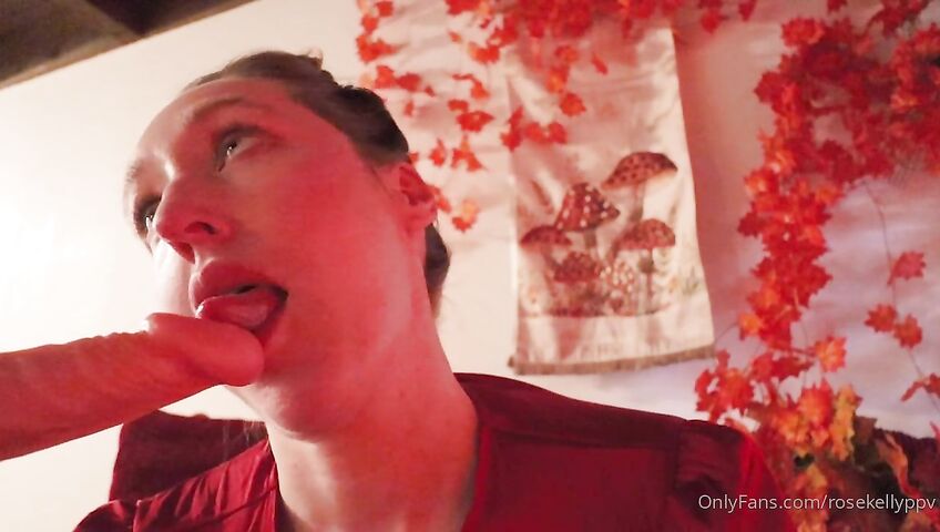 Rose Kelly Titty Fuck Dildo Blowjob PPV