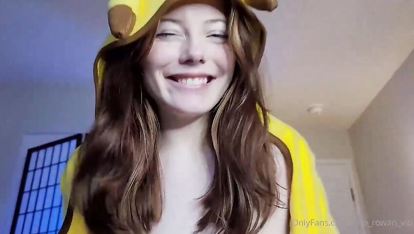Rylie Rowan Pikachu Cosplay Facial Sex Tapess