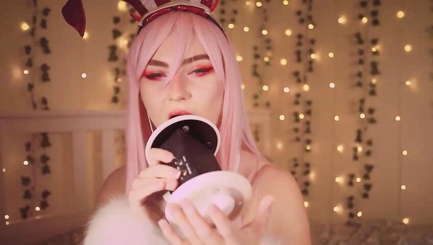 Sacredxo ASMR Zero 2 Bunny Uncovered Licks Patreon