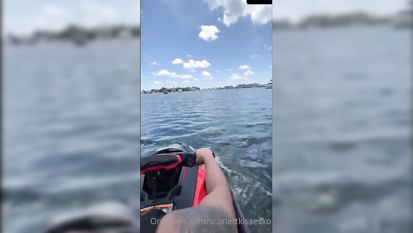 Scarlettkissesxo Sex On A Jet Ski Efgh