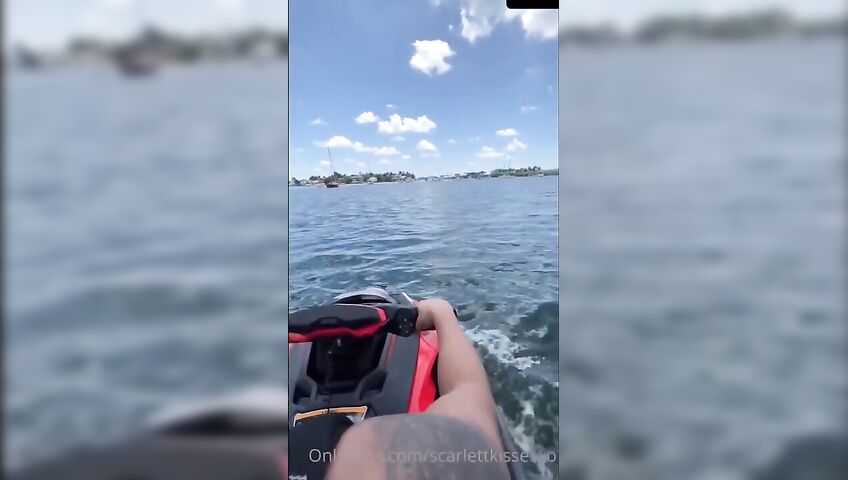 Scarlettkissesxo Sex On A Jet Ski Efgh