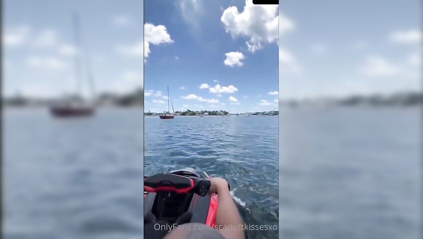 Scarlettkissesxo Sex On A Jet Ski Efgh