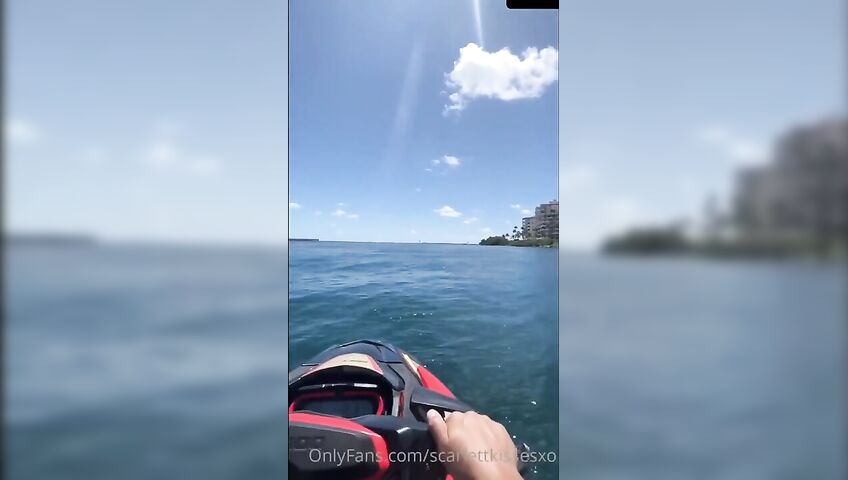 Scarlettkissesxo Sex On A Jet Ski Efgh