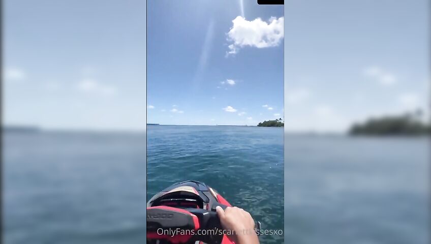 Scarlettkissesxo Sex On A Jet Ski Efgh