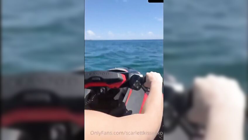 Scarlettkissesxo Sex On A Jet Ski Efgh